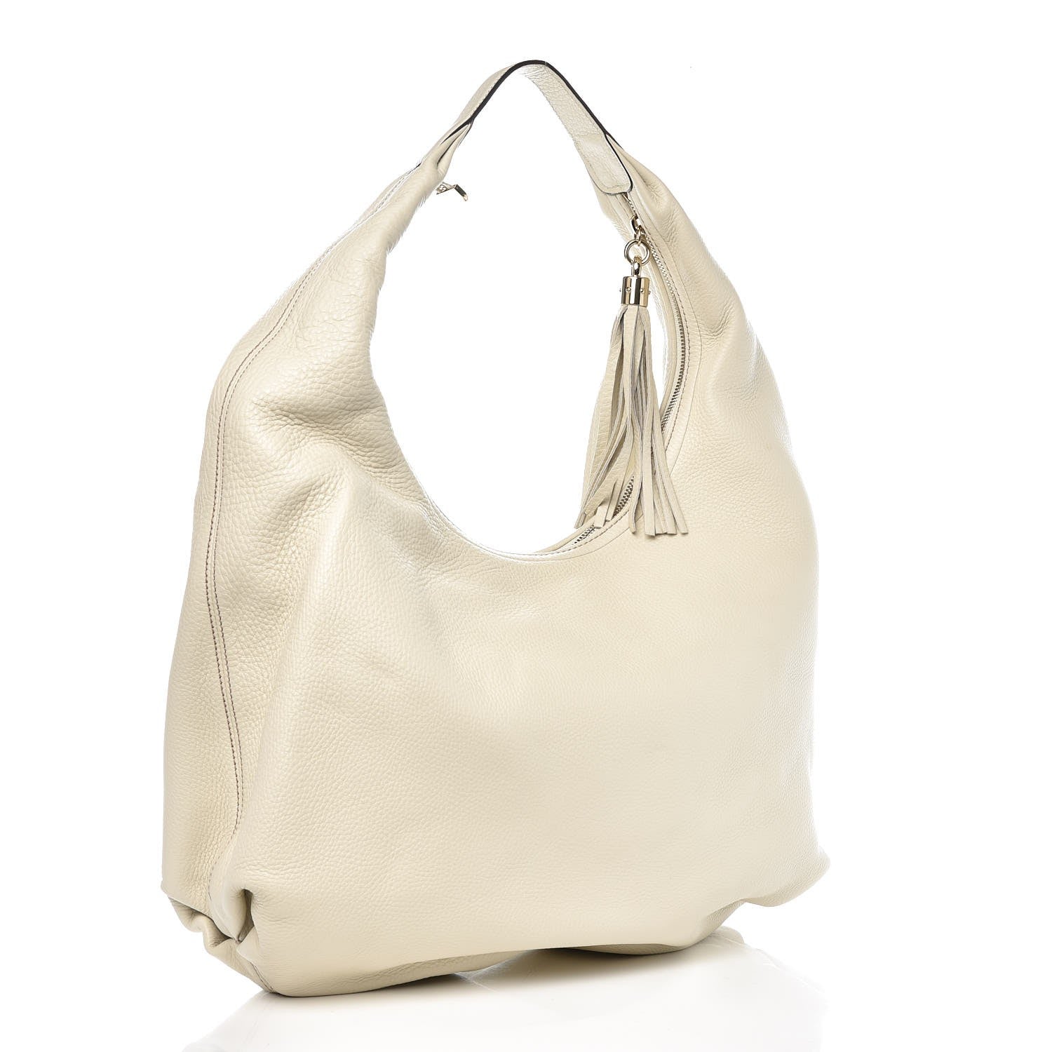 Gucci Cellarius Calfskin Soho Hobo Mystic White 3 of 9