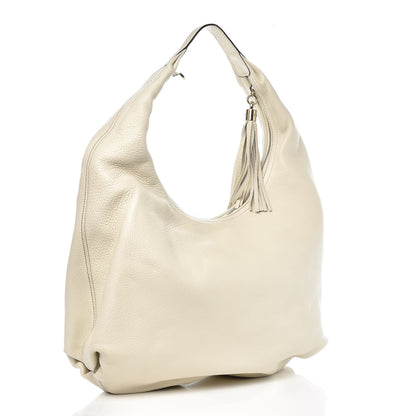 Gucci Cellarius Calfskin Soho Hobo Mystic White 3 of 9