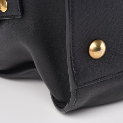 Saint Laurent Calfskin Medium Classic Y Cabas Black 19 of 22