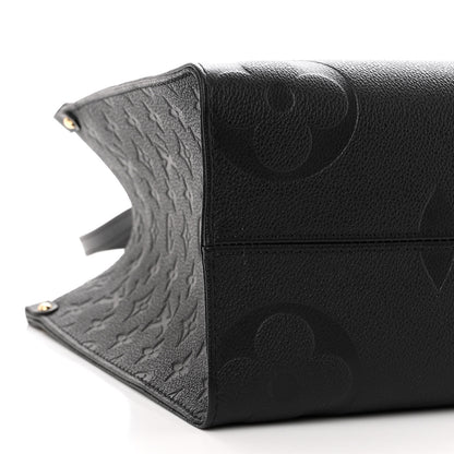 Louis Vuitton Empreinte Monogram Giant Onthego MM Black 8 of 10