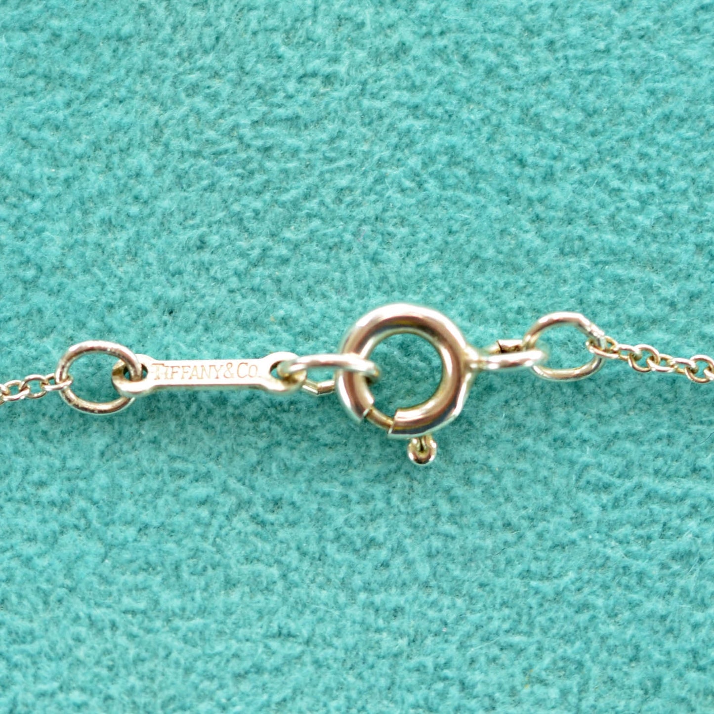 Sterling Silver Elsa Peretti Bean Pendant Necklace