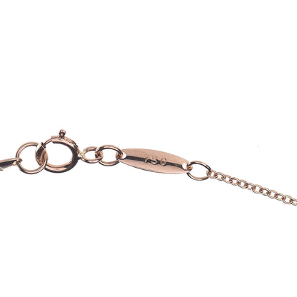 Tiffany 18K Rose Gold Diamond .05ct Elsa Peretti Diamonds by the Yard Pendant Necklace 5 of 8