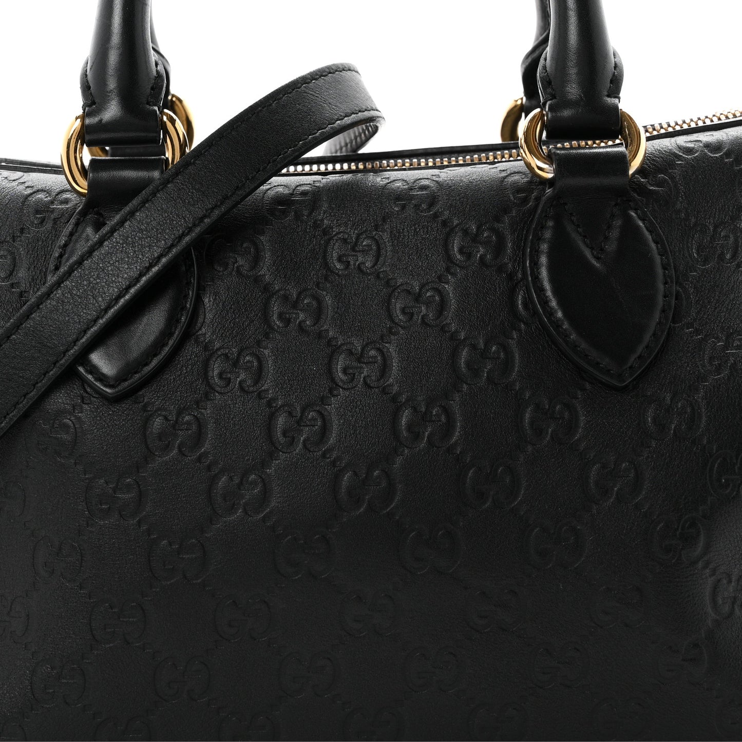 Guccissima Signature Boston Black