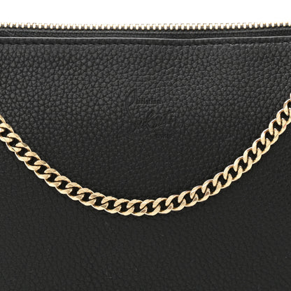 Christian Louboutin Toile Monogram Loubila Chain Hybrid Crossbody Black 7 of 9