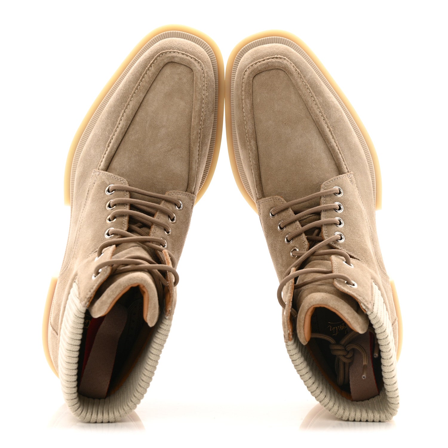 Christian Louboutin Crosta Mens Our Walk Flat Boots 42.5 Saharienne 2 of 12