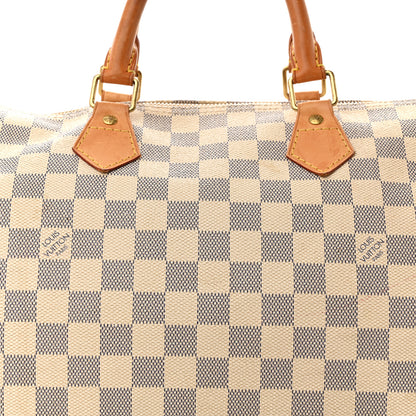 Louis Vuitton Damier Azur Speedy 35 8 of 17