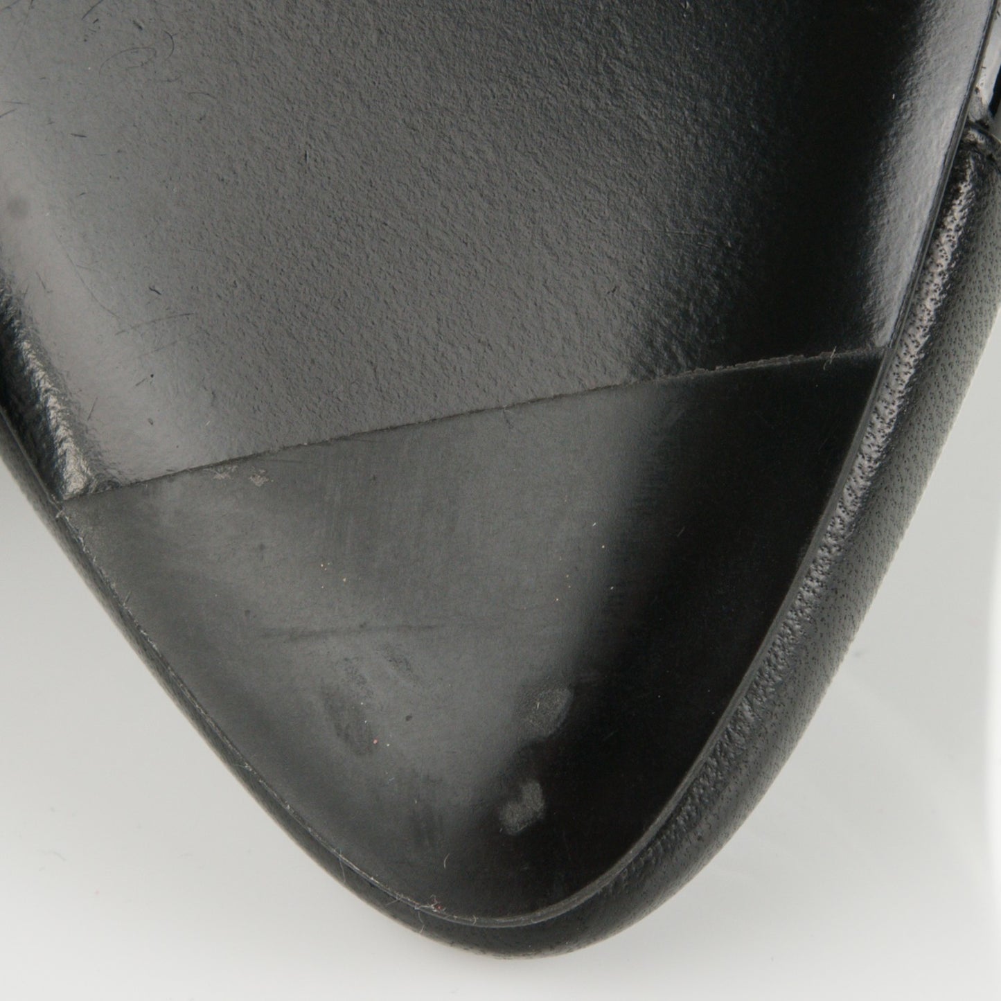 Lambskin Patent Cap Toe CC Pumps 35 Black