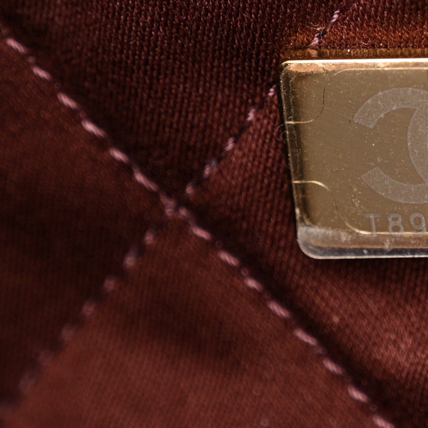 Chanel Shiny Calfskin Quilted Chanel 22 Burgundy 7 of 11