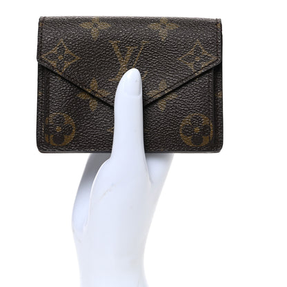 Louis Vuitton Monogram Compact Marie Wallet Rouge 2 of 7