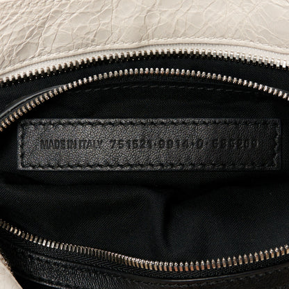 Balenciaga Agneau Arena Neo Cagole Medium Handbag White 7 of 11