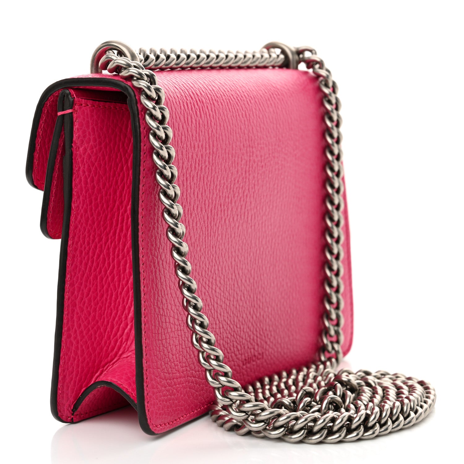 Gucci Calfskin Mini Dionysus Shoulder Bag Box Pink 2 of 10