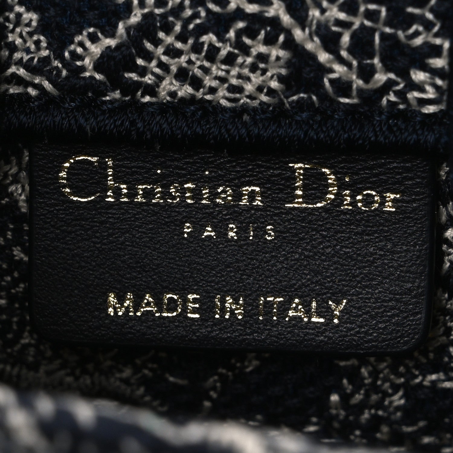 Christian Dior Canvas Toile de Jouy Reverse Embroidered Mini Book Tote Phone Bag Blue 6 of 10