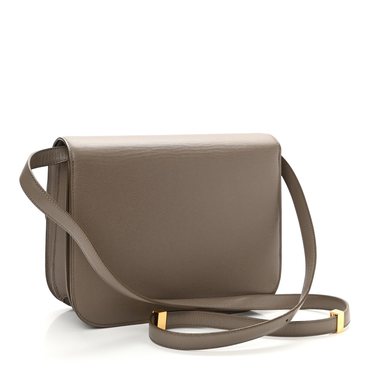 Celine Liege Calfskin Medium Classic Box Flap Bag Souris 3 of 8