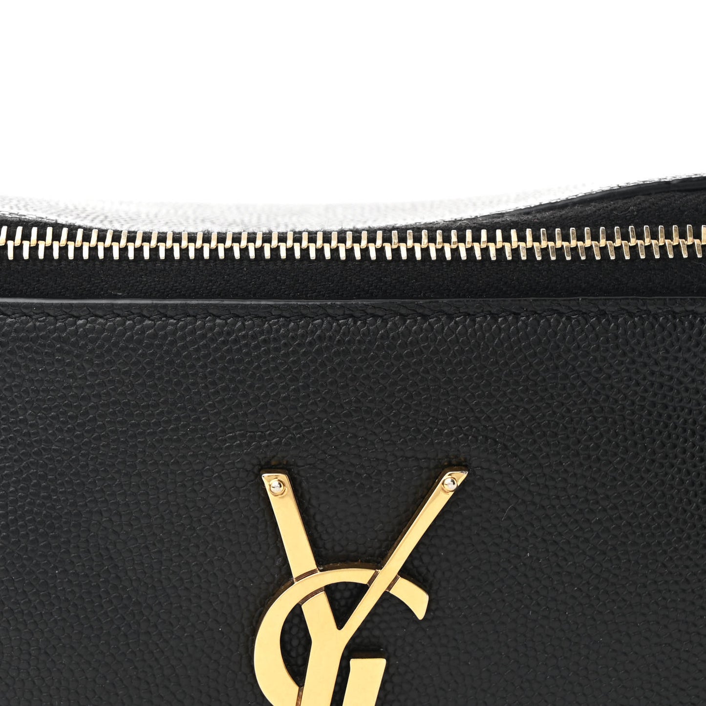 Grain De Poudre Monogram Belt Bag Black