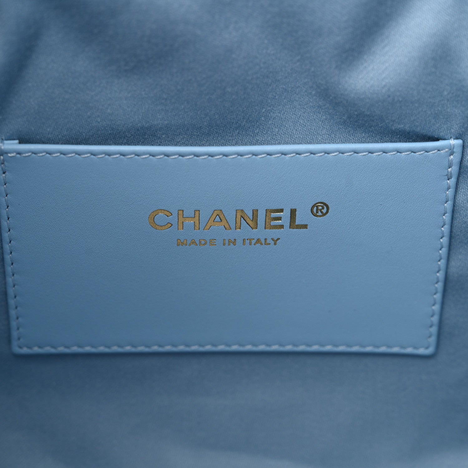 Chanel Washed Denim Quilted Small Chanel 25 Handbag Blue 6 of 11
