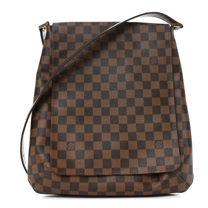 Louis Vuitton Damier Ebene Musette GM 1 of 9