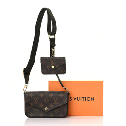 Louis Vuitton Monogram Felicie Strap & Go Kaki 10 of 10