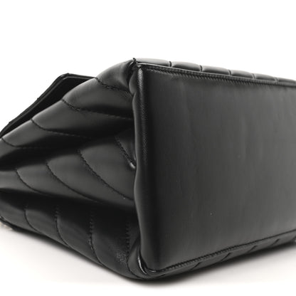 Off-White Calfskin Diagonal Quilted Jackhammer 24 Shoulder Bag Black 8 of 9