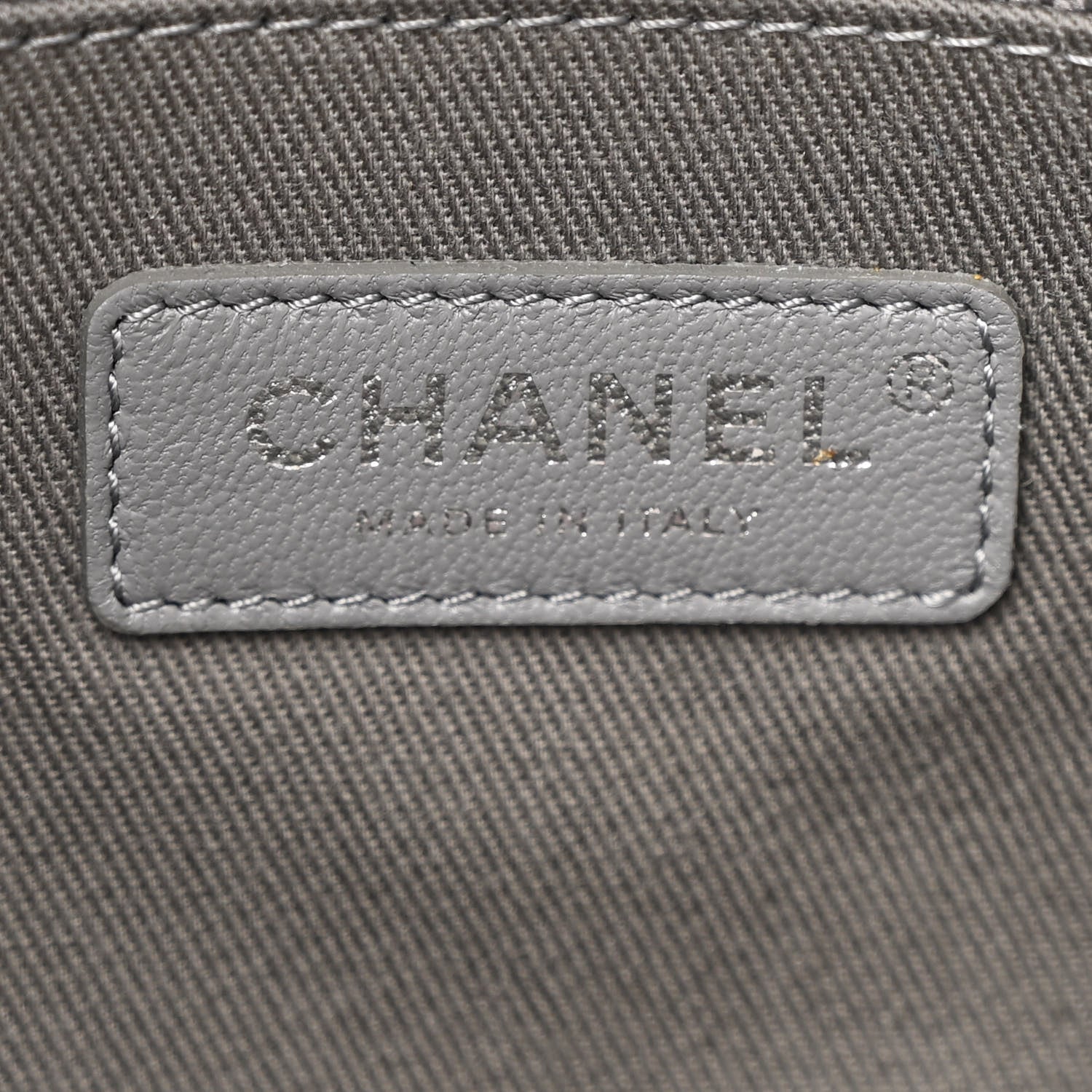 Chanel Woven Straw Raffia Small Deauville Tote Charcoal 6 of 10