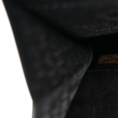 Chanel Calfskin Lucky Symbols Compact French Flap Wallet Black 8 of 12