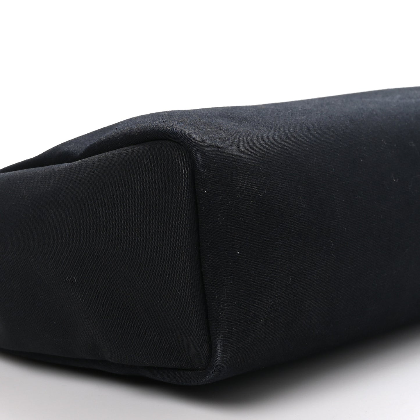 Toile Vache Calfskin Herbag 30 PM Black Natural