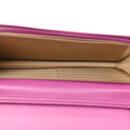 Chanel Lambskin Quilted Pearl Crush Wallet on Chain WOC Pink 4 of 11