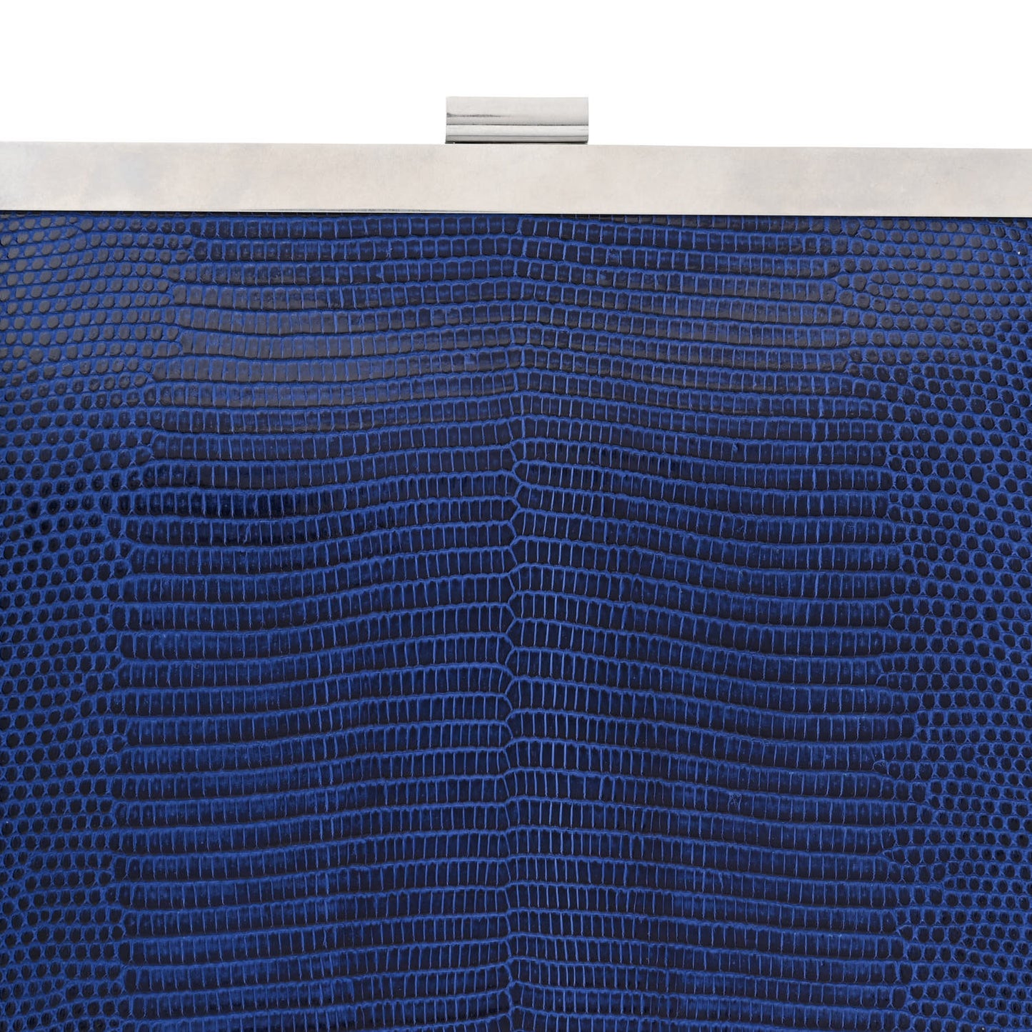 Lizard Mini Clasp Bag Blue
