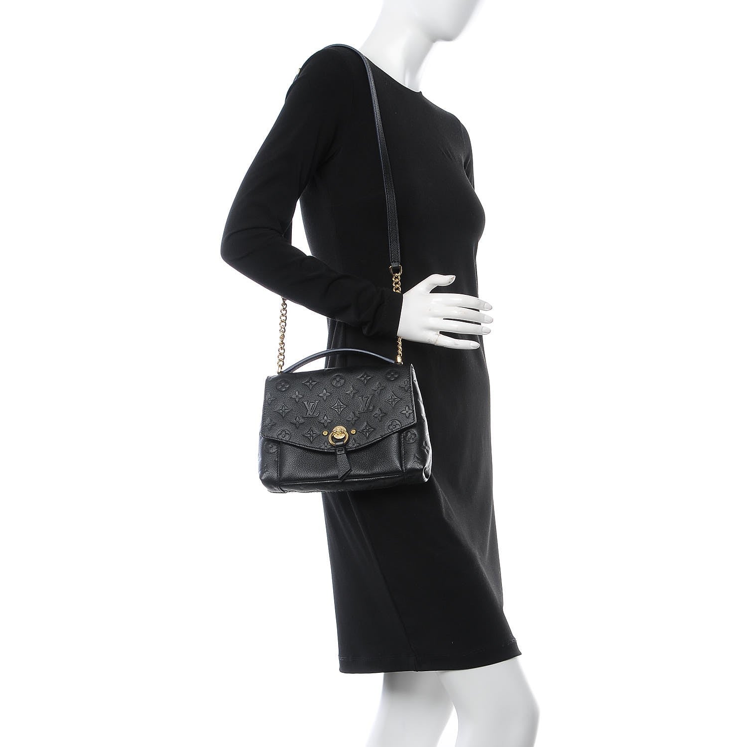 Louis Vuitton Empreinte Blanche BB Black 2 of 7