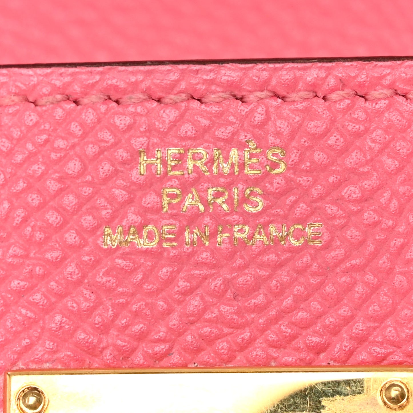 Epsom Kelly Longue Wallet Rose Azalee