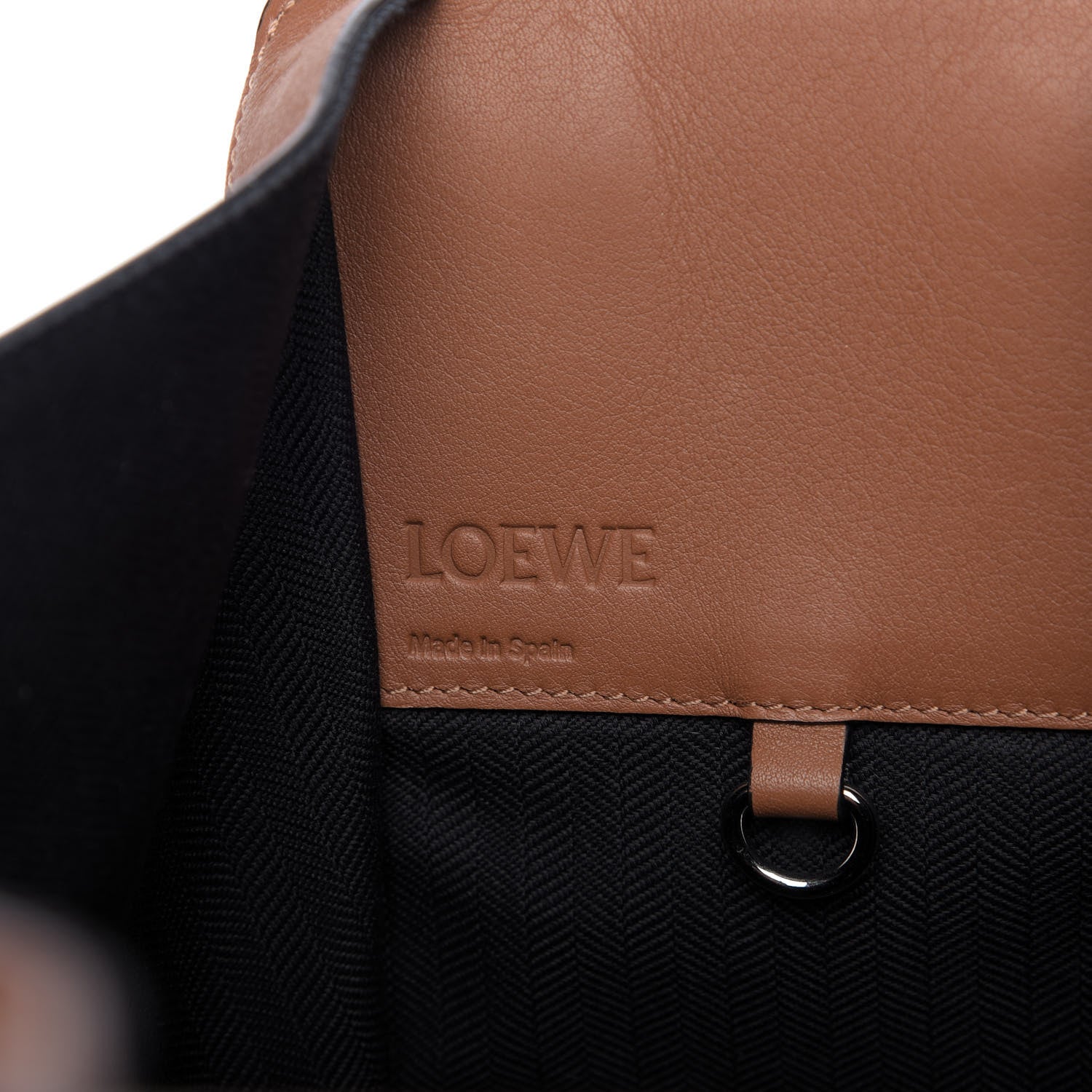 Loewe Calfskin Small Hammock Shoulder Bag Tan 8 of 8