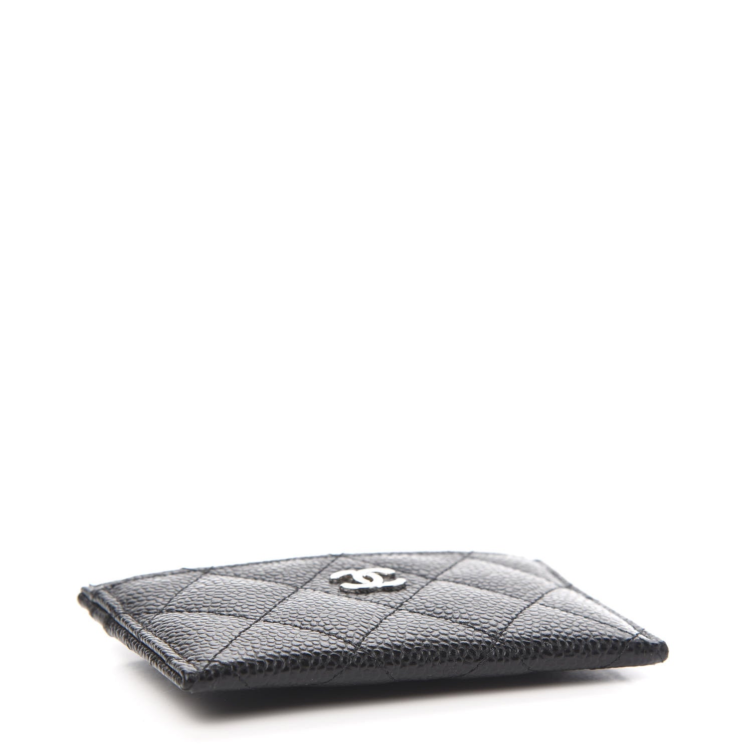 Chanel Caviar Quilted Card Holder Black 3 of 8