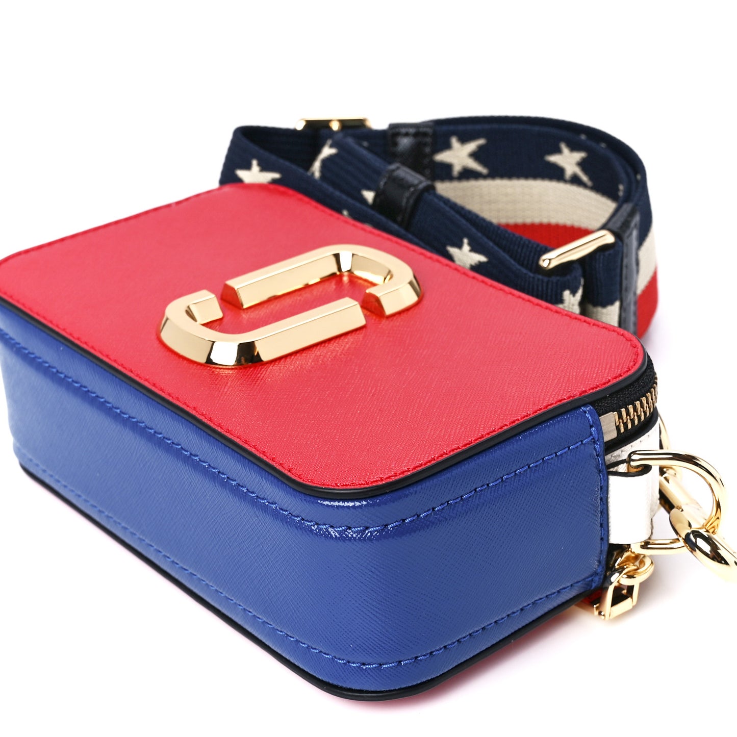 Saffino Small Snapshot Colour Block Camera Bag Red Pepper Multicolor