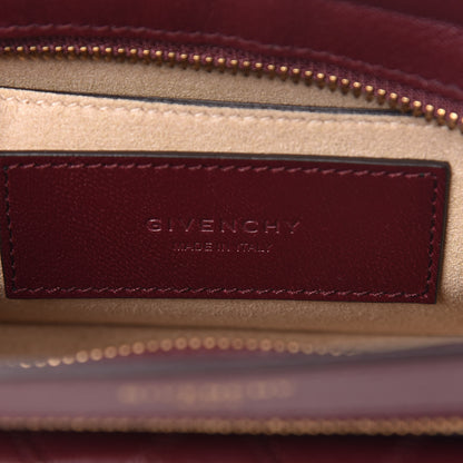 Givenchy Goatskin Diamond Quilted Pocket Crossbody Aubergine 9 of 10
