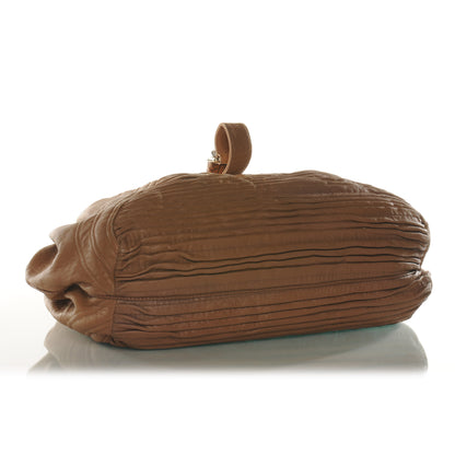 Fendi Nappa Pleated Spy Bone 4 of 7