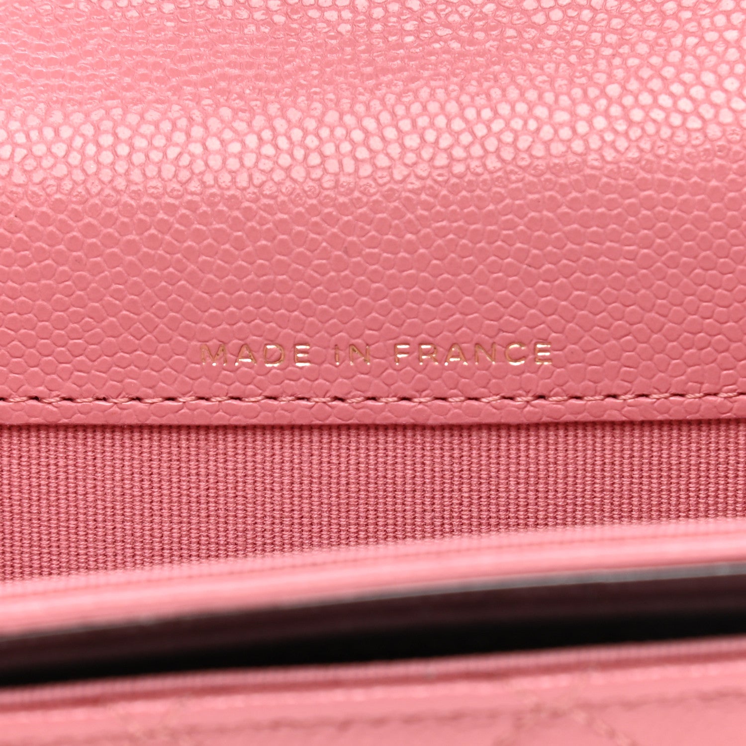 Chanel Caviar Quilted Flap Card Holder Pink 7 of 9