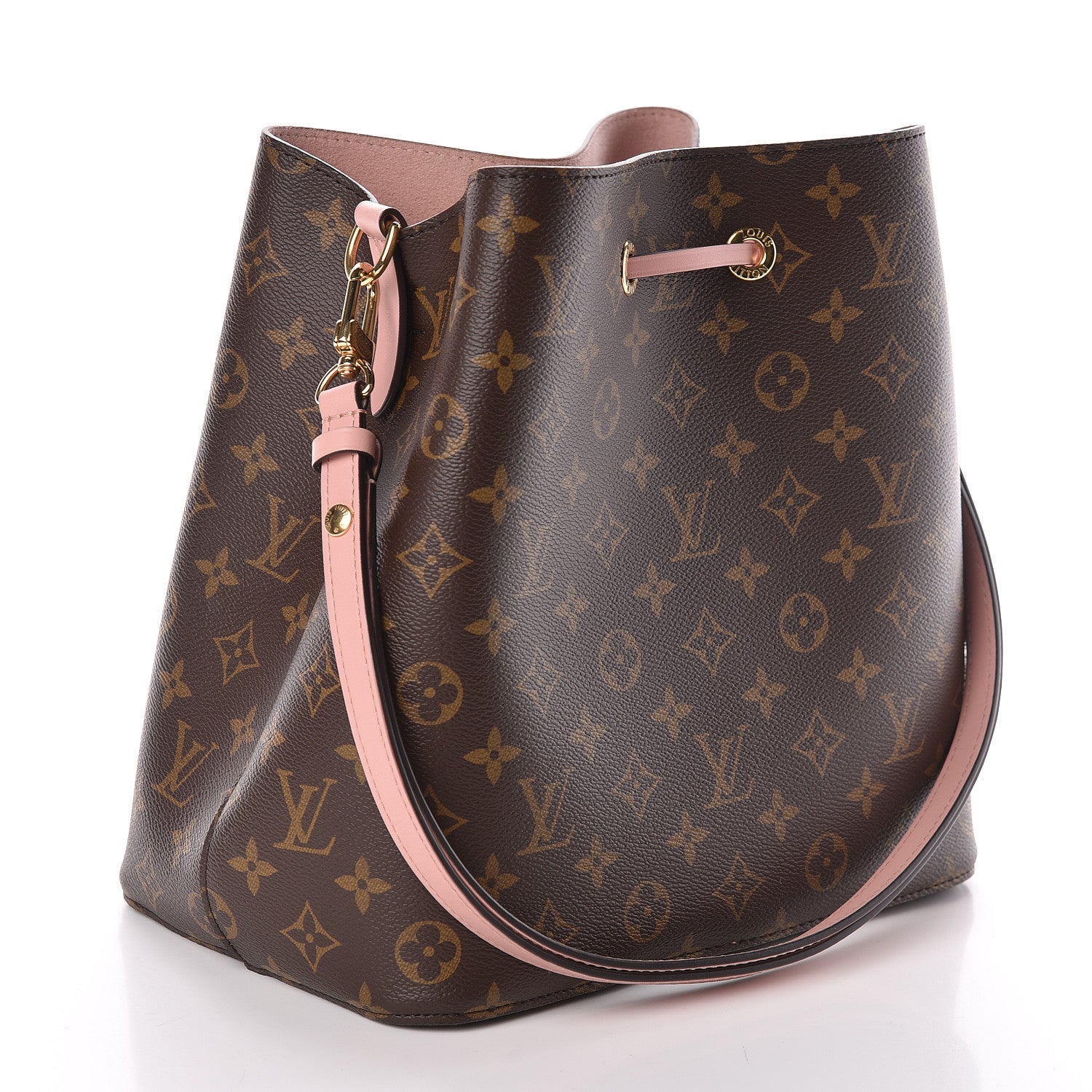 Louis Vuitton Monogram Neonoe MM Rose Poudre 3 of 9