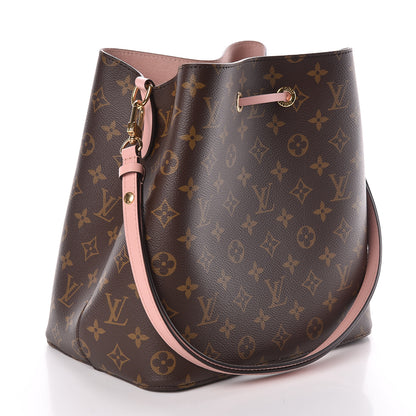Louis Vuitton Monogram Neonoe MM Rose Poudre 3 of 9
