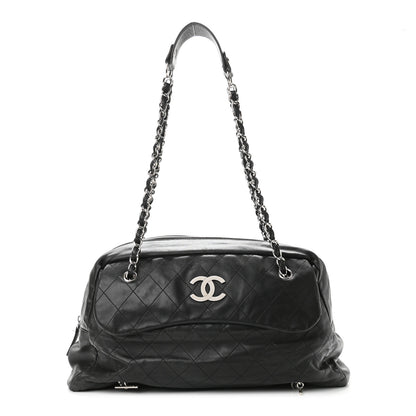 Chanel Lambskin Quilted Small Camera Case Black 1 of 10