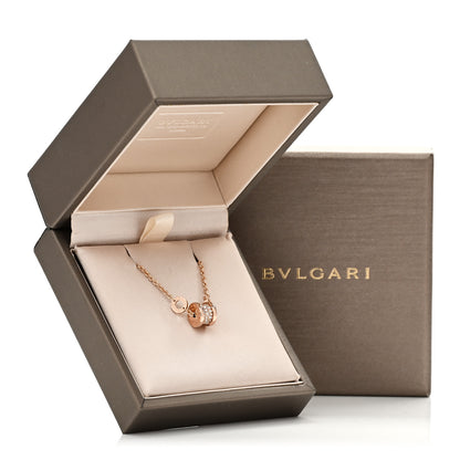 Bulgari 18K Rose Gold Diamond B.Zero1 Bracelet SM 7 of 7