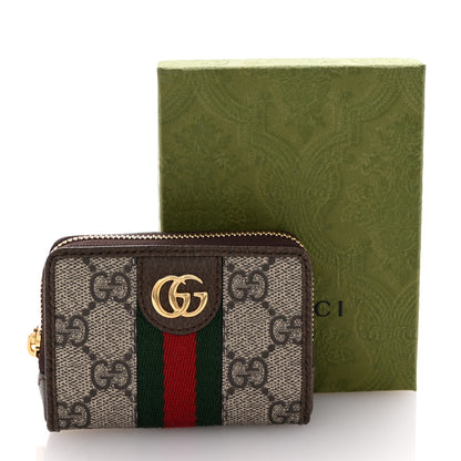 Gucci GG Supreme Monogram Web Ophidia Playing Card Case Beige New Acero 6 of 6