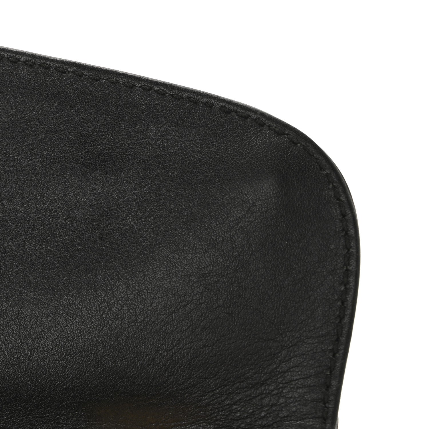 Salvatore Ferragamo Calfskin Gancio Lock Shoulder Bag Black 10 of 13