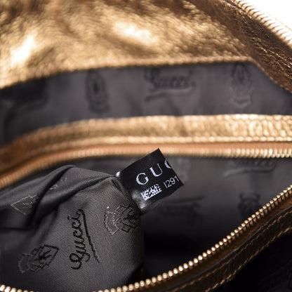Gucci Patent Hysteria Large Clutch Metallic Gold 11 of 12