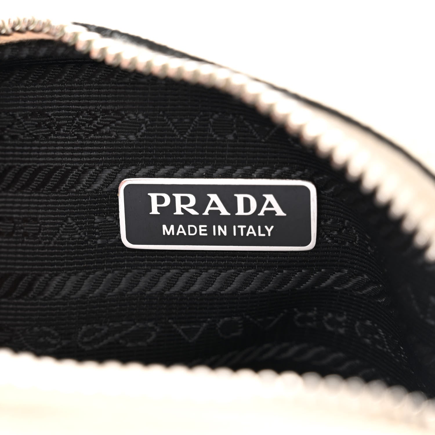 Prada Saffiano Lux Phone Crossbody Pouch White 6 of 13