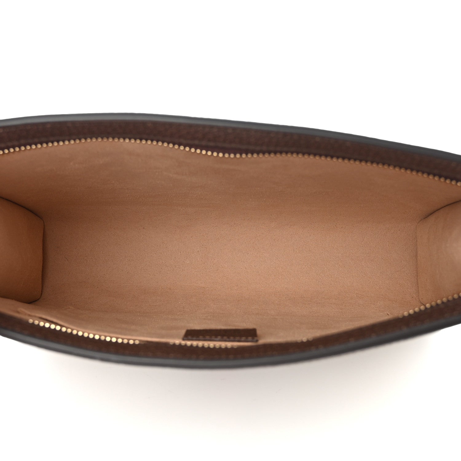 Gucci GG Supreme Monogram Web Ophidia Pouch Brown 5 of 8