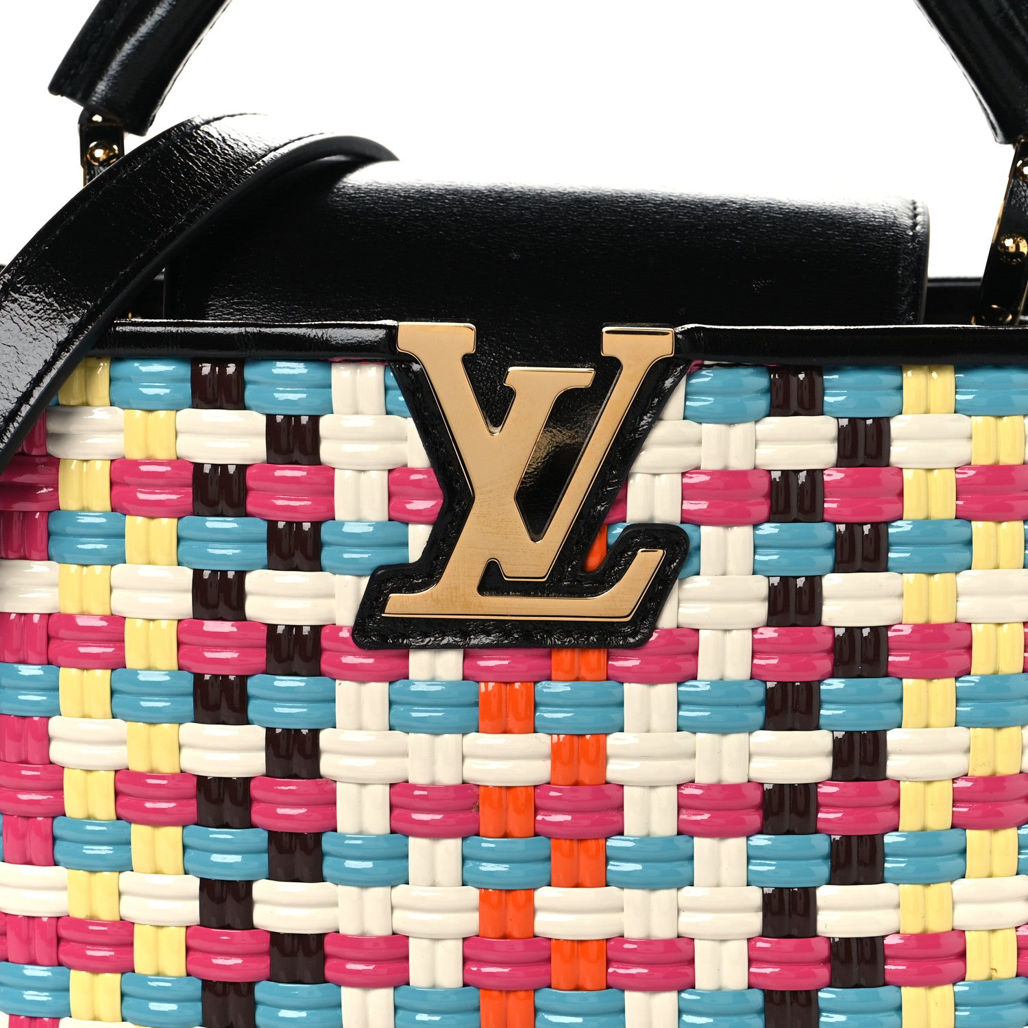 Louis Vuitton Taurillon Calfskin Guinguette Capucines BB Multicolor 7 of 9