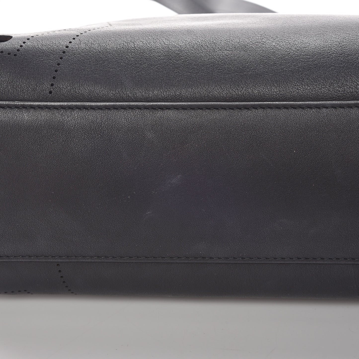 Veau Soyeux Perforated Blackout Hardware S City Black