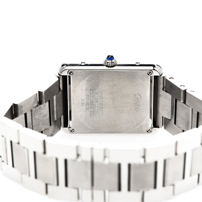 Cartier Stainless Steel 27mm Tank Solo Quartz Watch 4 of 6
