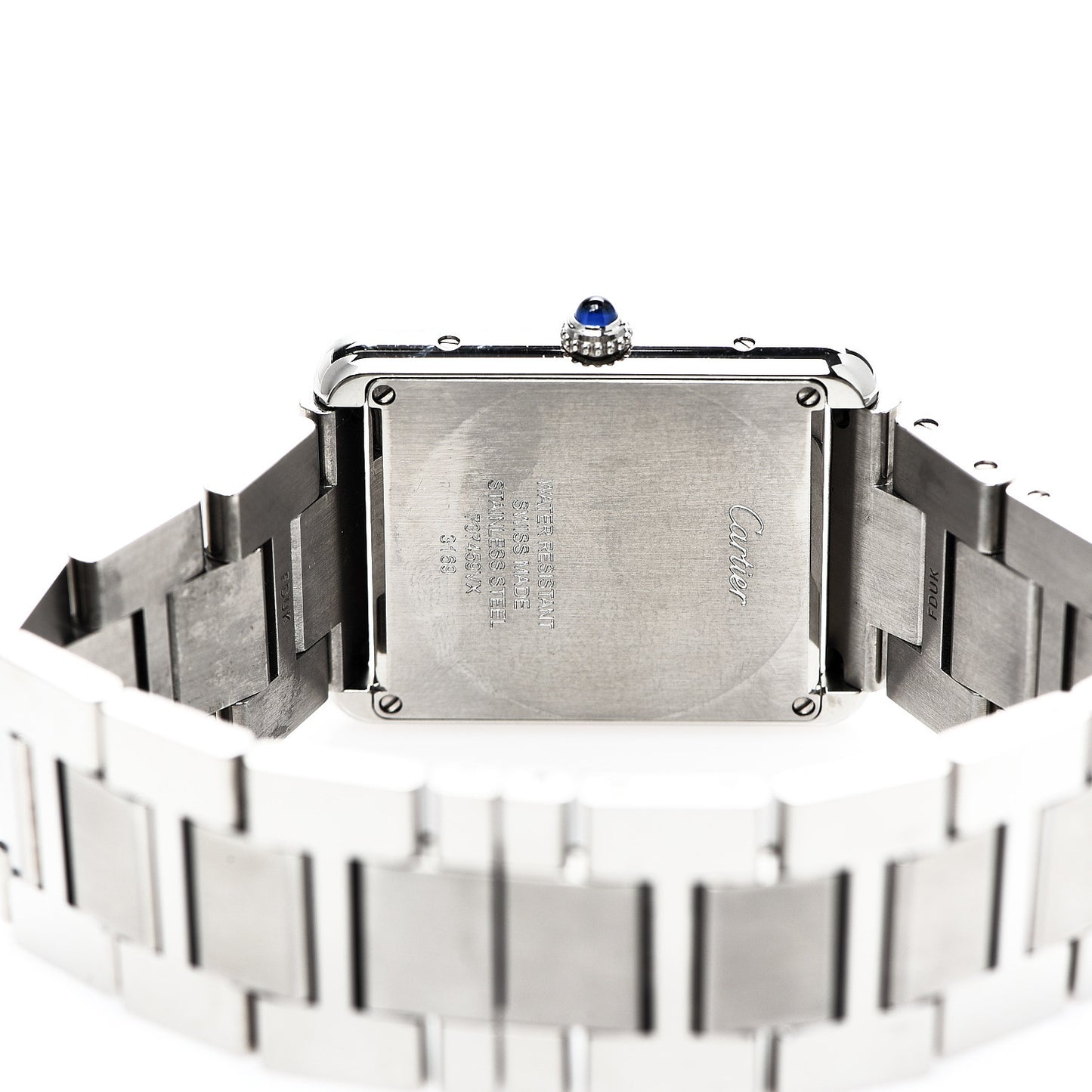 Stainless Steel 27mm Tank Solo Quartz Watch