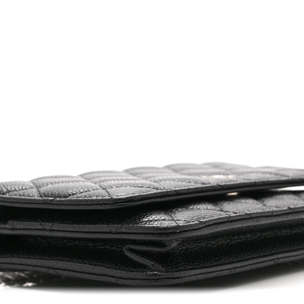 Chanel Caviar Quilted Wallet on Chain WOC Black 10 of 11