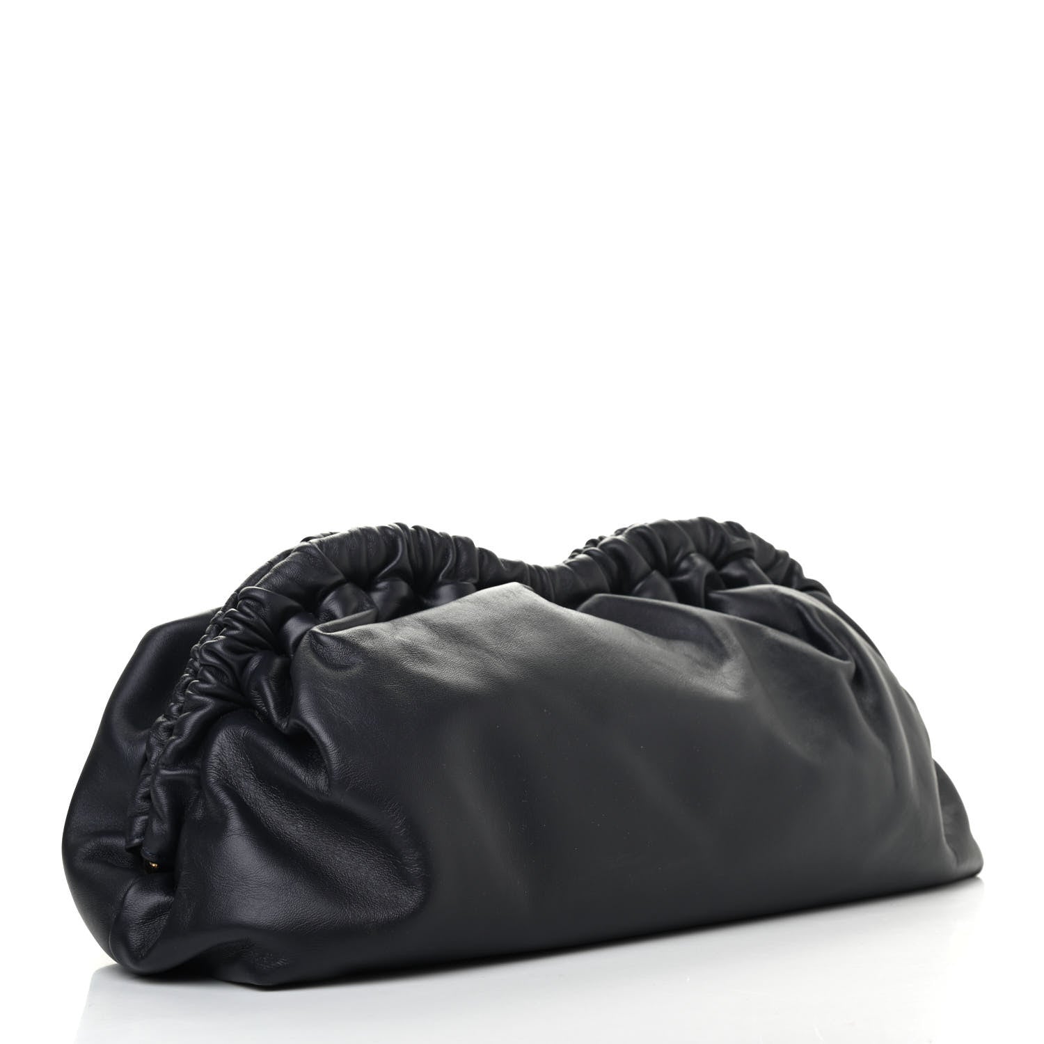 Mansur Gavriel Lambskin Cloud Clutch Blue 2 of 4